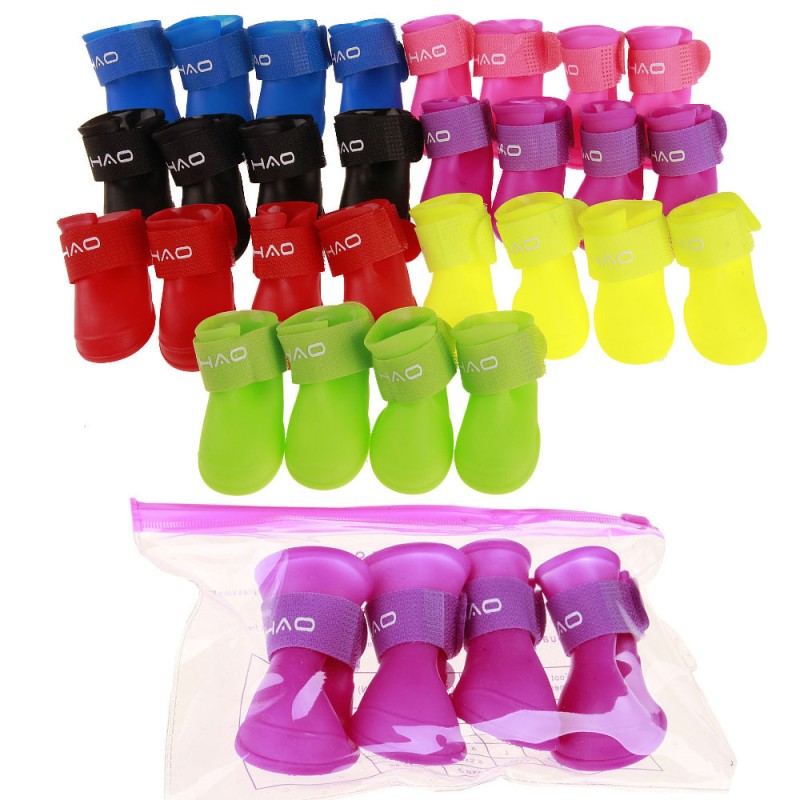 Pet Rain Boots Factory - OEM Waterproof Anti-slip PVC
