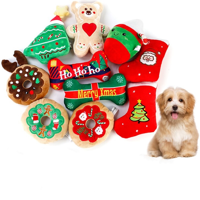 Pet Dog Toy Factory - OEM Soft Plush Christmas Animal