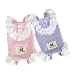 Pet Home Clothes Manufacturer - OEM Warm Floral Lace