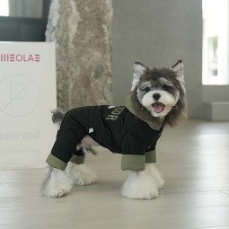 狗连体衣生产商-环保防风印花