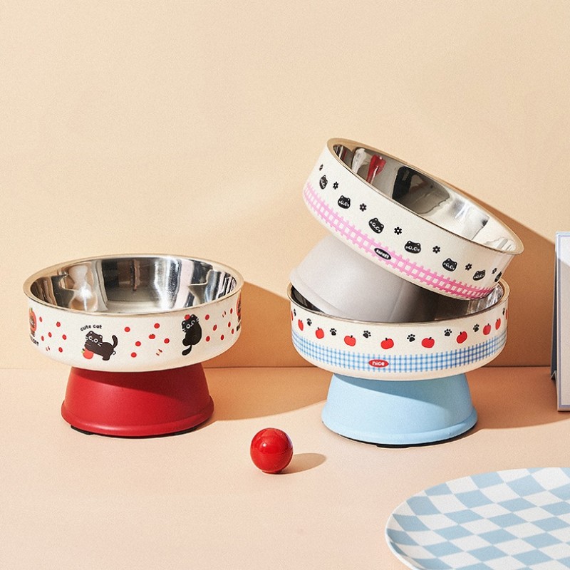 Pet Feeding Bowl Factory - OEM Cartoon Portable Small