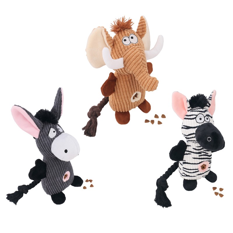 Pet Toy Manufacturer - OEM Cartoon Animal Bite Resistant
