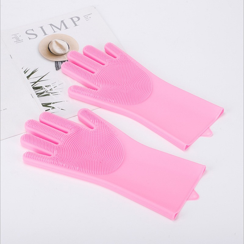 Silicone Gloves Factory - Heat Resistant Reusable Cleaning Kitchen Pet