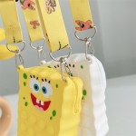 卡通鸭子包供应商-硅胶推压解压玩具解压储物
