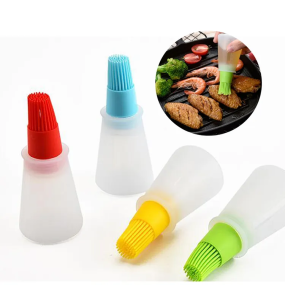 Bottle Brush Manufacturer - Silicone Outdoor Barbecue Oil Lid Baking Tool
