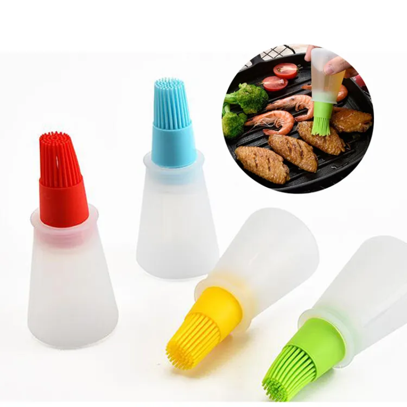 Bottle Brush Manufacturer - Silicone Outdoor Barbecue Oil Lid Baking Tool