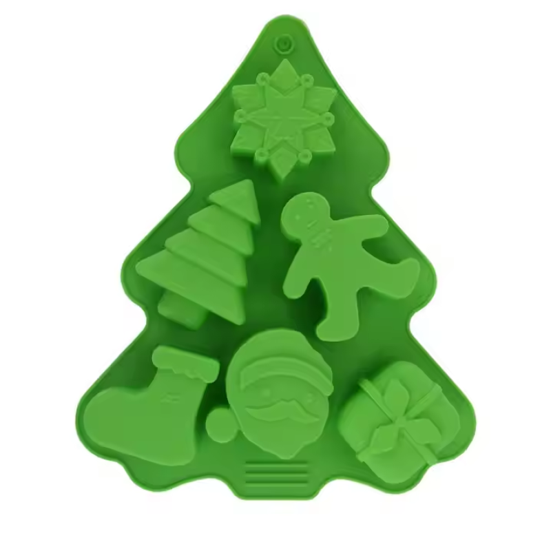 Christmas Baking Mold Supplier - Santa Snowman Gingerbread Candy Chocolate