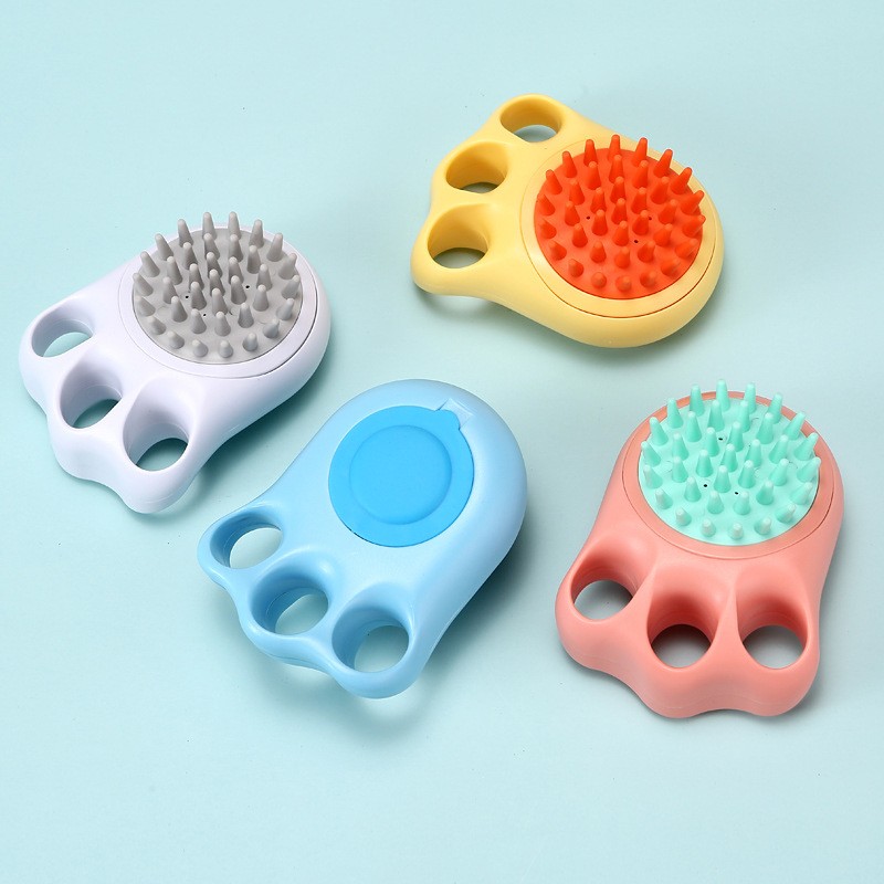 Pet Bath Comb Manufacturer - Silicone Rubber Massage Hair Grooming Cleaning