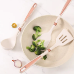 烹饪用具套装供应商-旋转储物架不粘铲