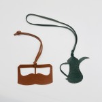 Keychain Charms Supplier - PU Leather Qatar UAE Pendant Bag Decorative