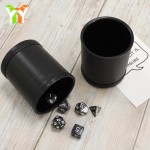 骰子杯供应商-便携皮革盒摇器KTV派对娱乐
