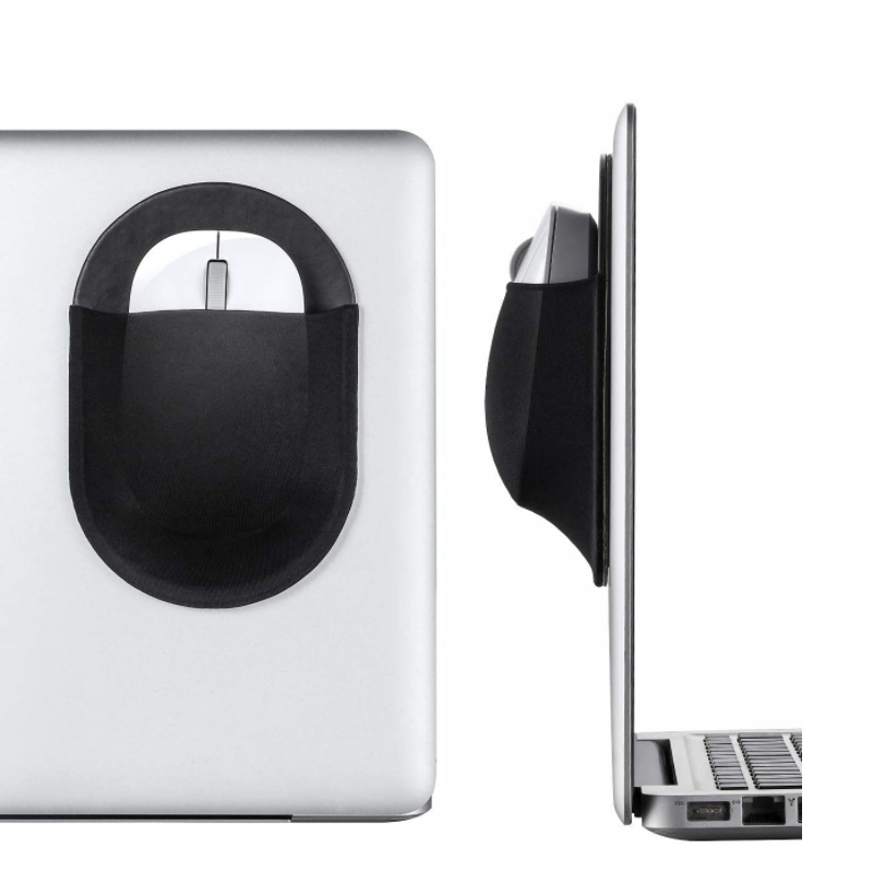 Mouse Pouch Manufacturer - Reusable Adhesive Lycra Wireless Laptop Sleeve