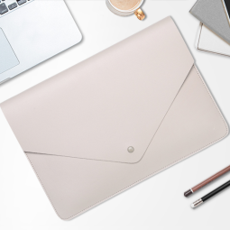 Laptop Sleeve Supplier - PU Leather Slim Waterproof Portable Envelope Bag