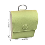 Golf Rangefinder Case Manufacturer - Portable Leather Carrying Metal Hook