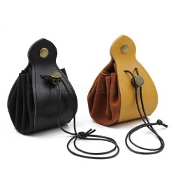 Dice Bag Supplier - Drawstring Multipurpose PU Leather Storage Tray
