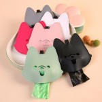 Dog Poop Bag Carrier Supplier - Cute Dog Shape Leash Hanger Outdoor Travel
