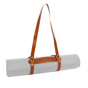 Yoga Mat Carrier Manufacturer - PU Leather Adjustable Sling Carrying Strap