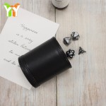 骰子杯供应商-便携皮革盒摇器KTV派对娱乐
