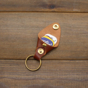 吉他拨片盒供应商-厂家热卖真皮PickMate配件