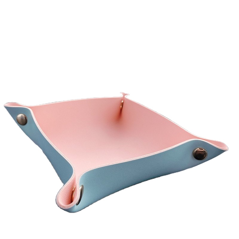 Cosmetic Tray Supplier - YY Custom Leather Valet Office Organizer