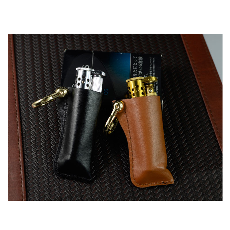 Lighter Case Supplier - Handmade Custom Logo Leather Protective Holder