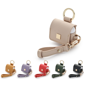 Wireless Earphone Holder Factory - Fashion Women Faux Leather AIr Pods Case