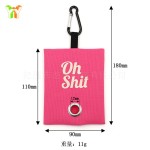 Dog Poop Bag Holder Factory - Custom Logo Portable Waste Bag Pet