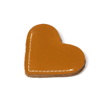Leather Bookmark Supplier - Vintage Heart Shape Cute Reader Teacher Gift
