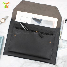 Laptop Sleeve Factory - Customized High Quality PU Leather Envelope Bag