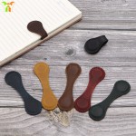Magnetic Bookmark Factory - Vintage Genuine Leather Double-sided Page Marker