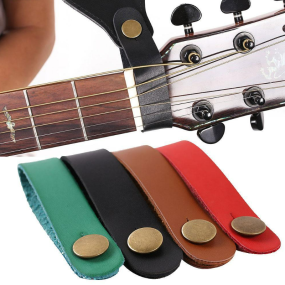 Guitar Strap Holder Factory - Durable PU Leather Neck Headstock Bass