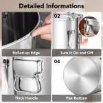 Pet Food Container Supplier - Stainless Steel Airtight 38LB Locking Lid