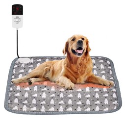 Pet Warmer Blanket Supplier - Timer Electric Heat Mat Soft Waterproof Winter