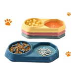 Slow Feeder Bowl Factory - Healthy Design Plastic 2 in 1 Bloat Stop