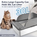Stainless Steel Litter Box Supplier - Wholesale Anti-Urine Leakage XL