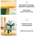 Cat Climbing Tree Manufacturer - Plush Fleece Cactus Dangling Ball Toy