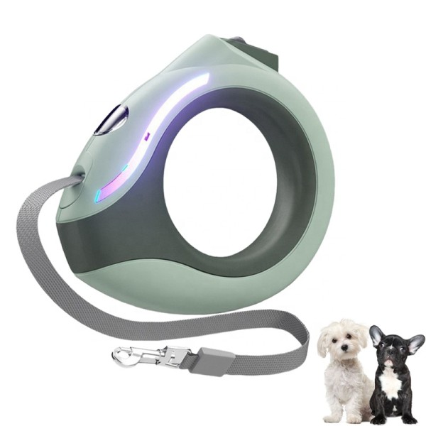 Dog Leash Manufacturer - 10ft Retractable Tangle Free Hands-free LED