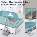 Cat Litter Box Manufacturer - Anti-Urine Leakage XL High Sides Enclosed