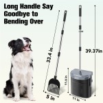 Dog Pooper Scooper Factory - New Arrival Large Bag Attachment Portable Lid