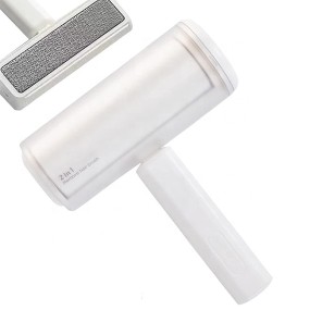 Lint Roller Brush Supplier - Portable Furniture Cloth 2 in 1 Double Sided