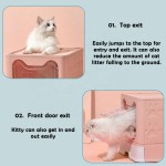 Cat Litter Box Factory - Drawer Type Enclosed Top Entry Foldable