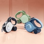 Retractable Leash Supplier - 5m 8m Training Nylon Rope Flashlight