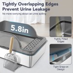 Stainless Steel Litter Box Supplier - Wholesale Anti-Urine Leakage XL