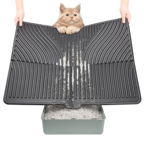 Cat Litter Mat Factory - 31x24 Inch EVA Scratch Resistant No Slip Washable