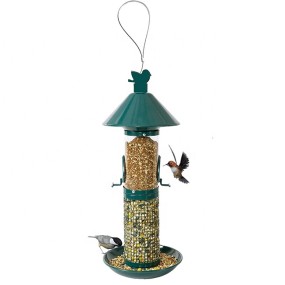 Bird Feeder Manufacturer - Expandable 2 in 1 Food Holder Squirrel Baffle