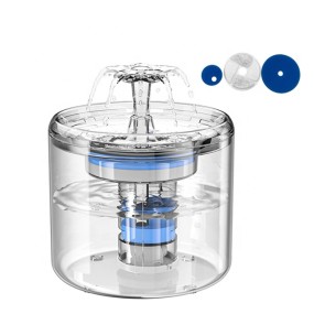 Portable Water Fountain Supplier - Leak Proof Outdoor Travel 2.6L Plastic