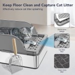 Stainless Steel Litter Box Supplier - Wholesale Anti-Urine Leakage XL