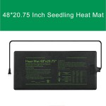 育苗加热垫供应商-48x20.75英寸防水温控器MET