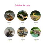 Reptile Heat Pad Supplier - 35W Temperature-Adjustable 65x28cm Small Animal
