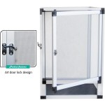 Aluminum Reptile Cage Supplier - Chameleon Alloy Breathable Terrarium Durable